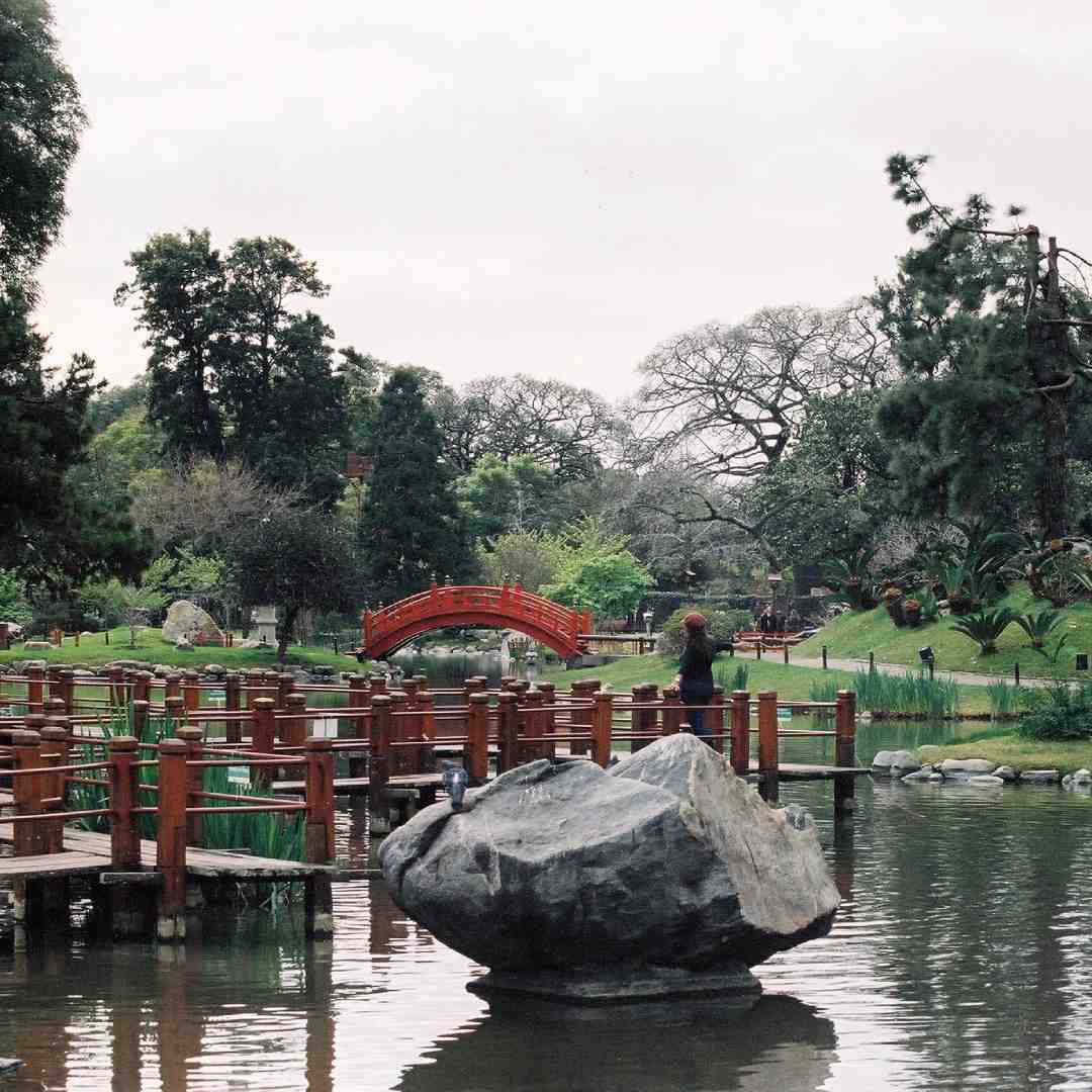 El Jardín Japonés, jardín zen.